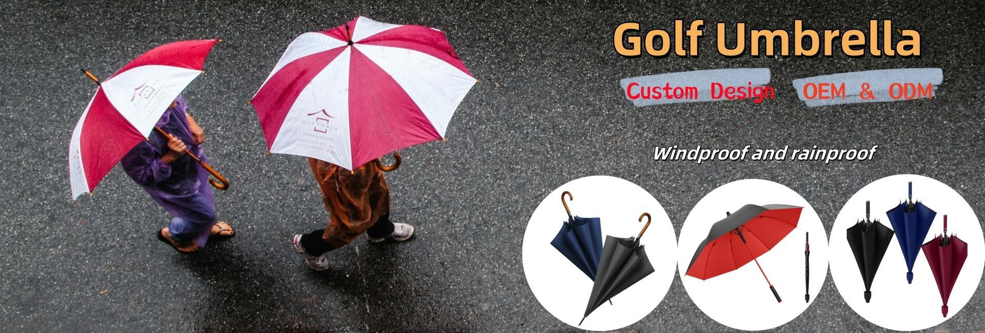 Golf Umbrellas — Custom Design