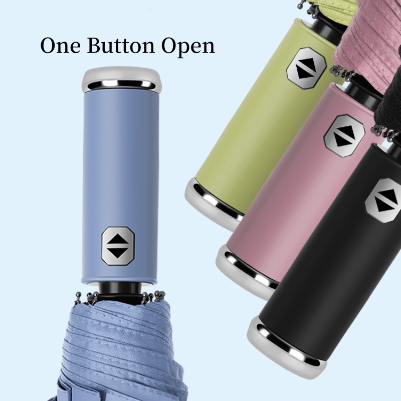 Automatic Folding Umbrella with Led Light OEM detail photo 5