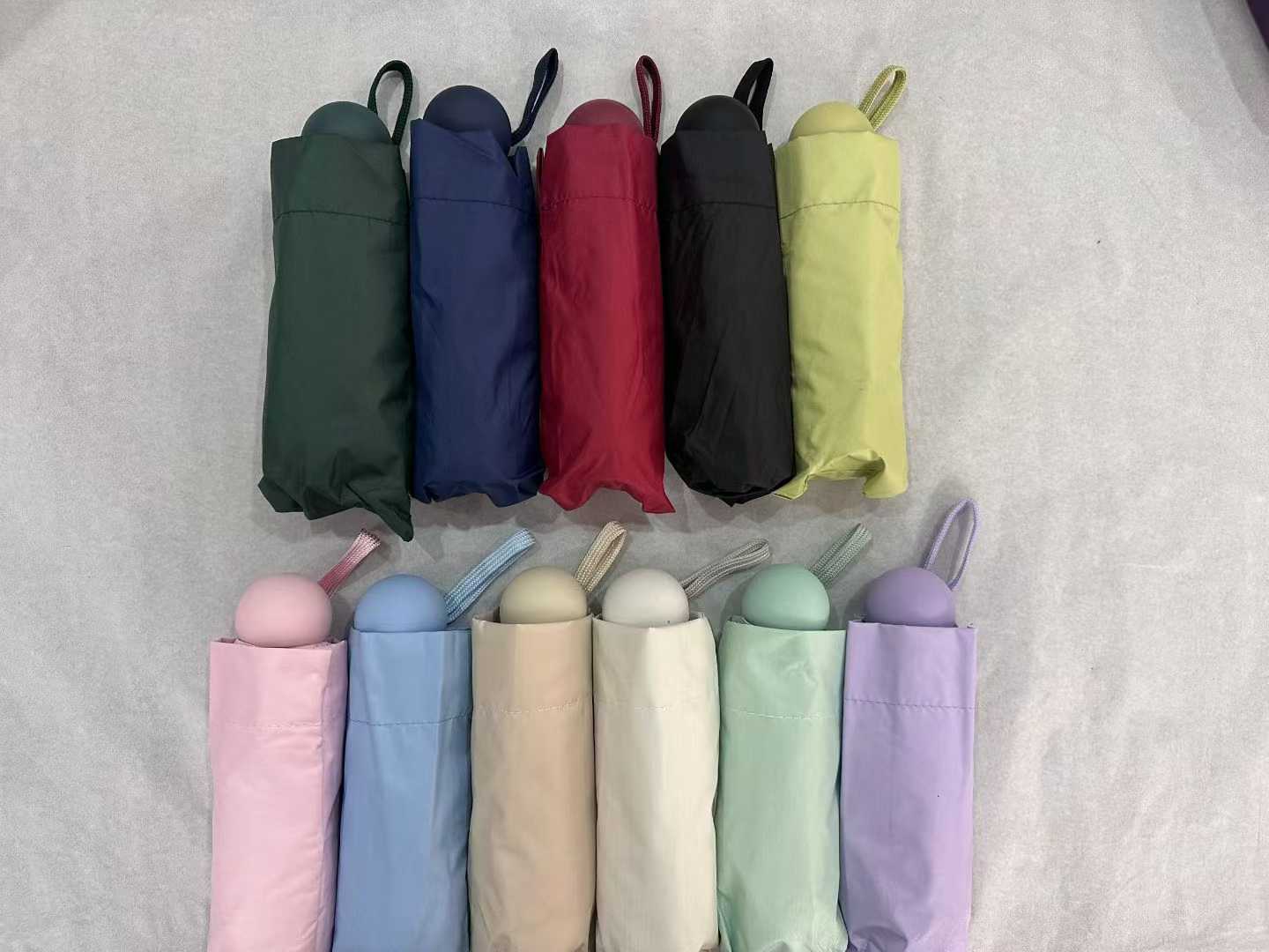 Wholesale Mini 5 Fold Pocket Umbrella — Manual Umbrella OEM for promotional gift programs, custom logo, image 4