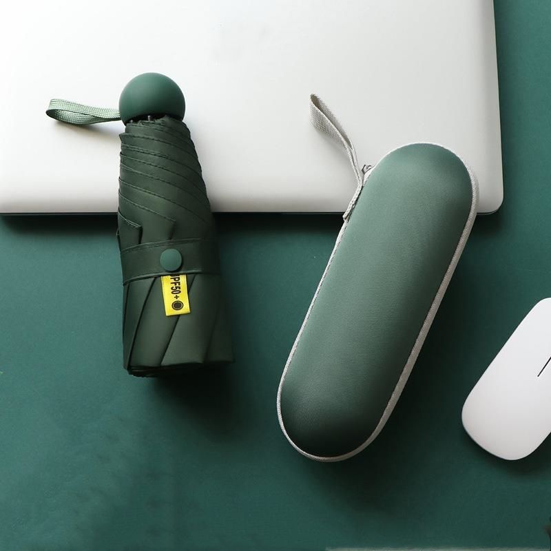 OEM Logo Windproof Mini UV Pocket Umbrella