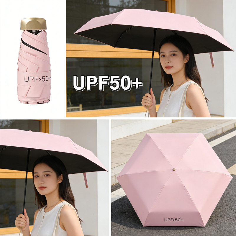 Phone Size UPF50+  Mini Umbrella — image 2