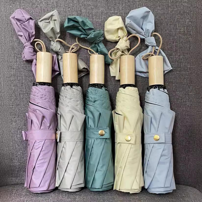10 Ribs Manual 3-Fold Business Umbrella — image 2