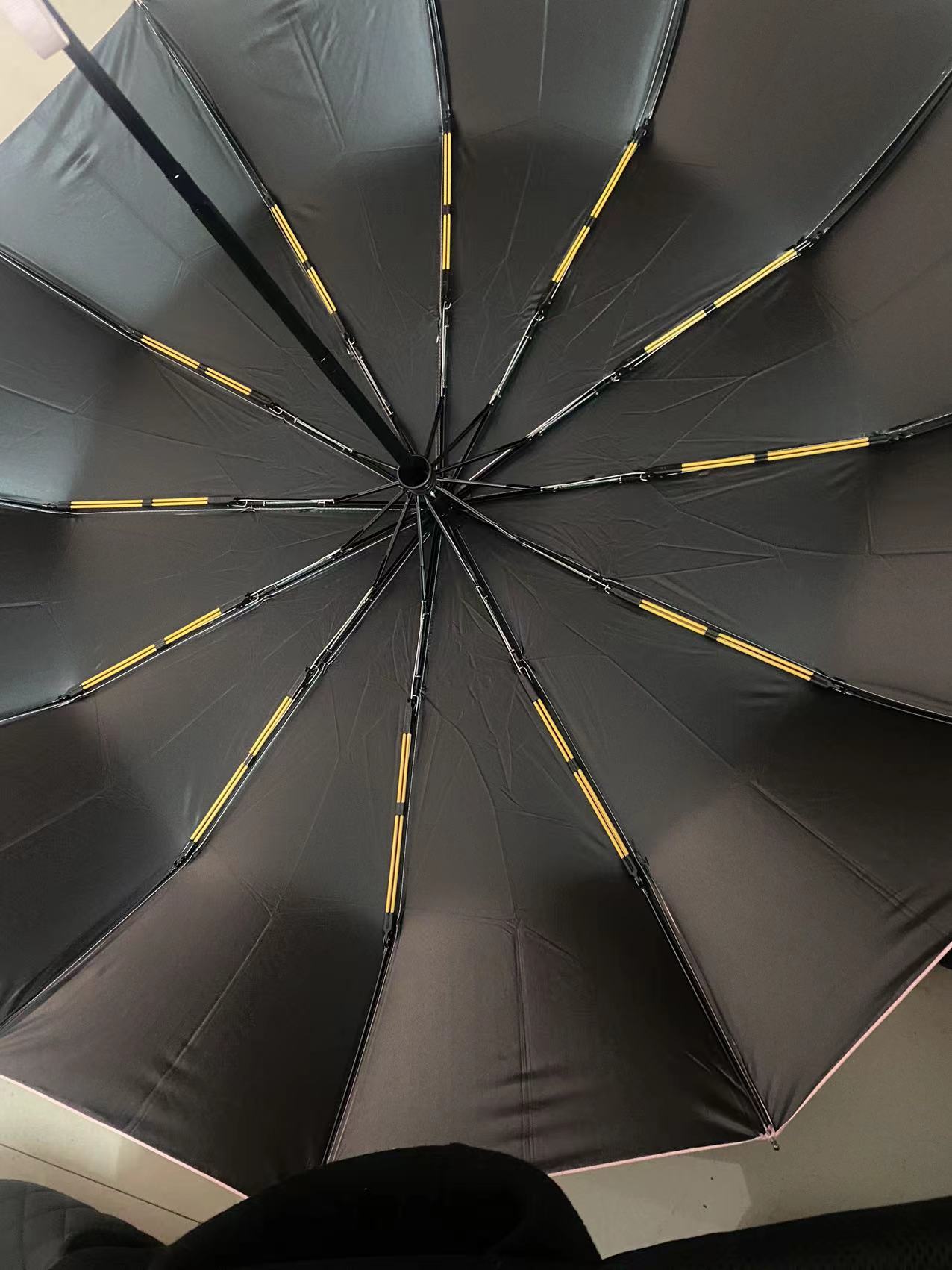 Windproof 24K Strong Storm Auto Umbrella — Automatic Umbrella OEM for outdoor and golf programs, custom logo, image 4